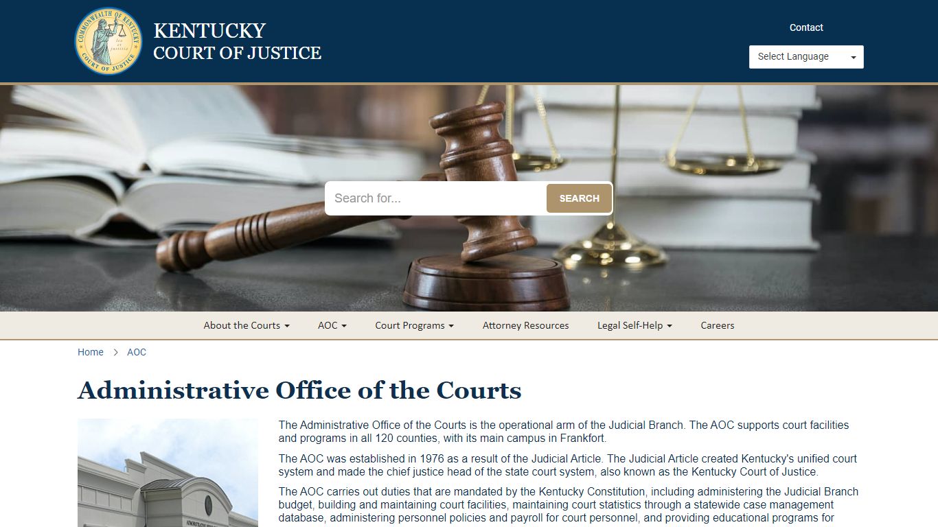 Administrative Office of the Courts - Kentucky Court of Justice